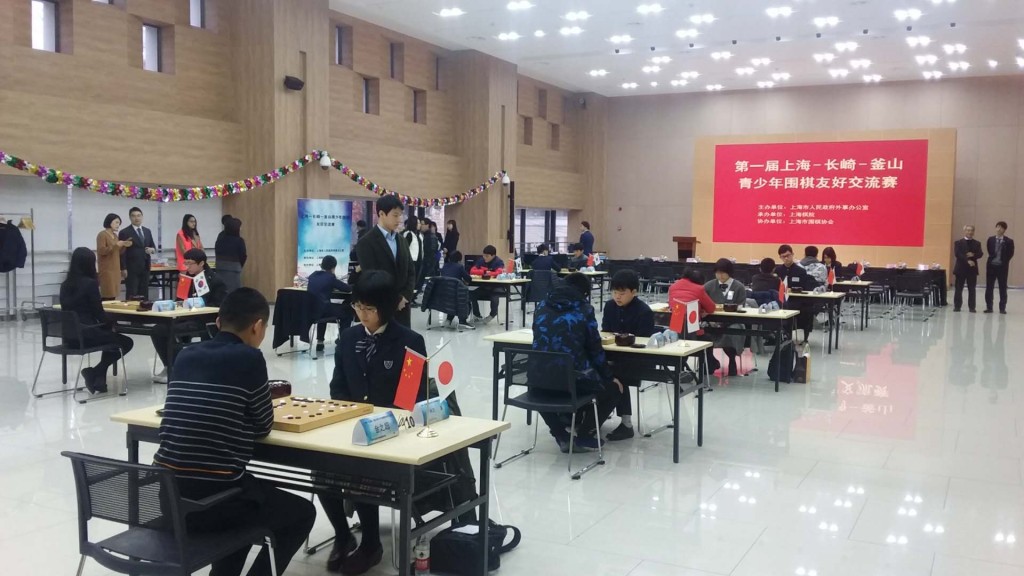 囲碁大会の現場